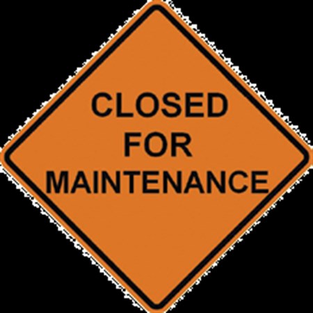 Closed For Maintenance