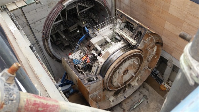 Alice Tunnelling Machine At Waterview Tunnel