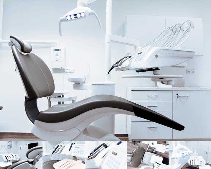 commercial clean dentist